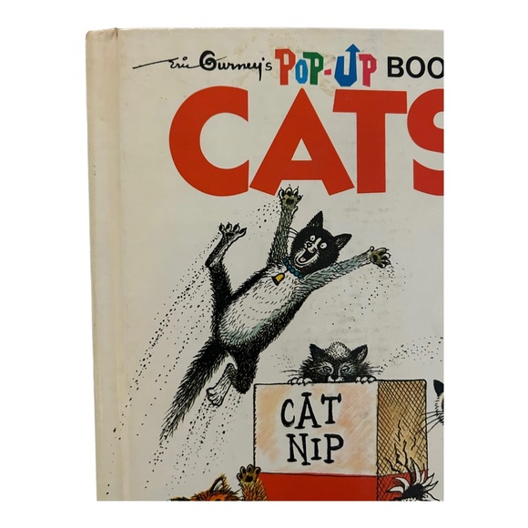 VTG Eric Gurney's Pop Up Cats HC Book 1974 Random House HTF READ DESCRIP… - Picture 2 of 11
